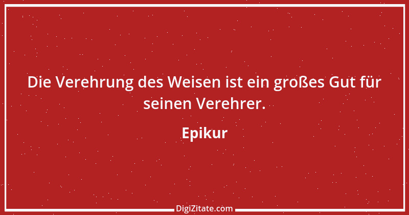 Zitat von Epikur 260