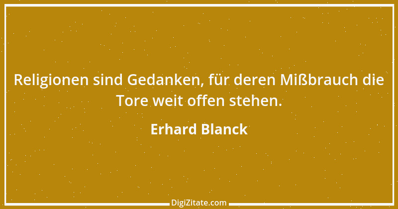 Zitat von Erhard Blanck 868