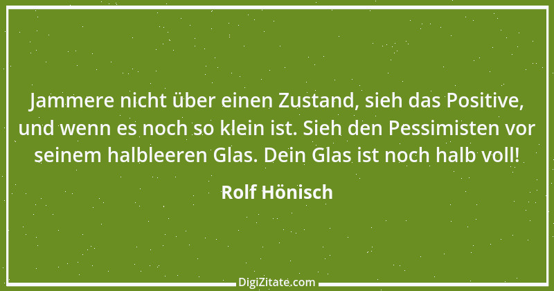 Zitat von Rolf Hönisch 2