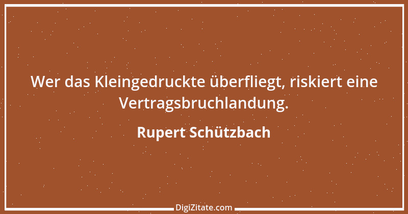 Zitat von Rupert Schützbach 216