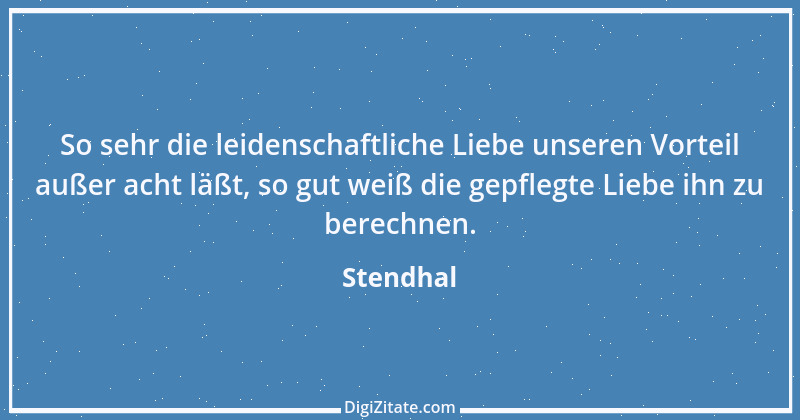 Zitat von Stendhal 283