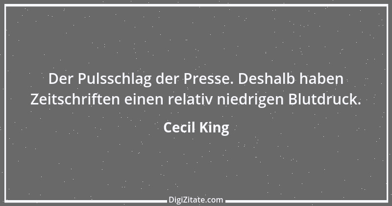 Zitat von Cecil King 1