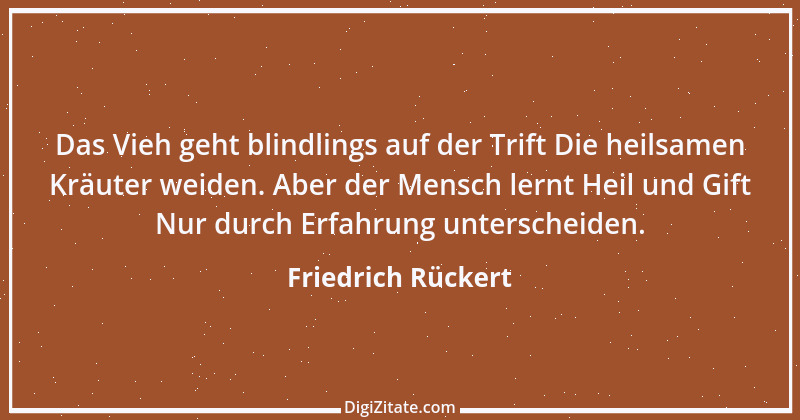 Zitat von Friedrich Rückert 283