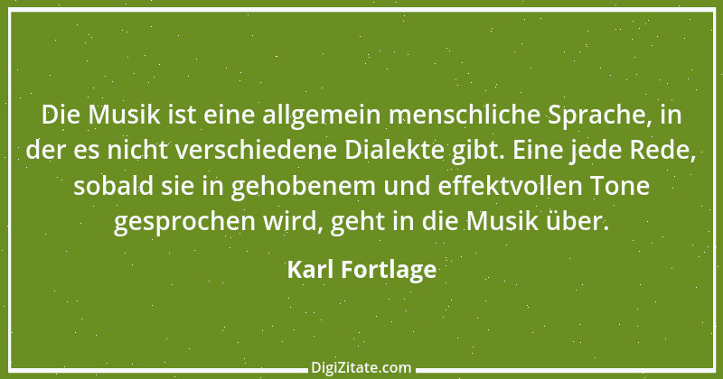 Zitat von Karl Fortlage 1