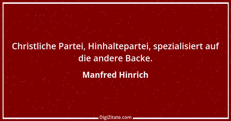 Zitat von Manfred Hinrich 2488