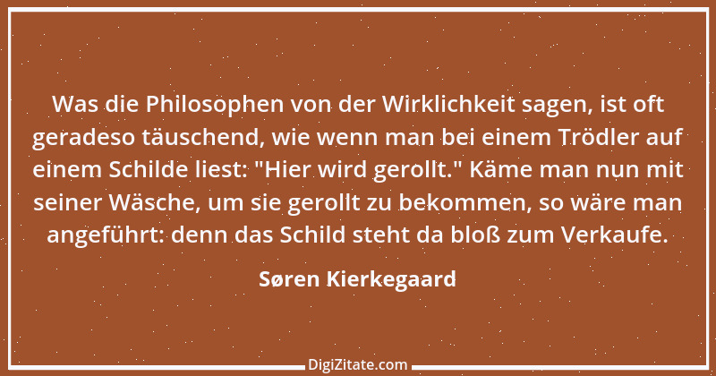 Zitat von Søren Kierkegaard 57