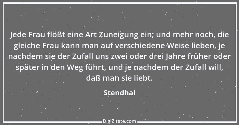 Zitat von Stendhal 284