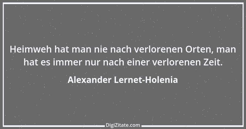 Zitat von Alexander Lernet-Holenia 1