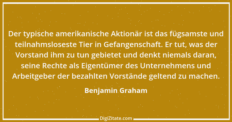 Zitat von Benjamin Graham 3