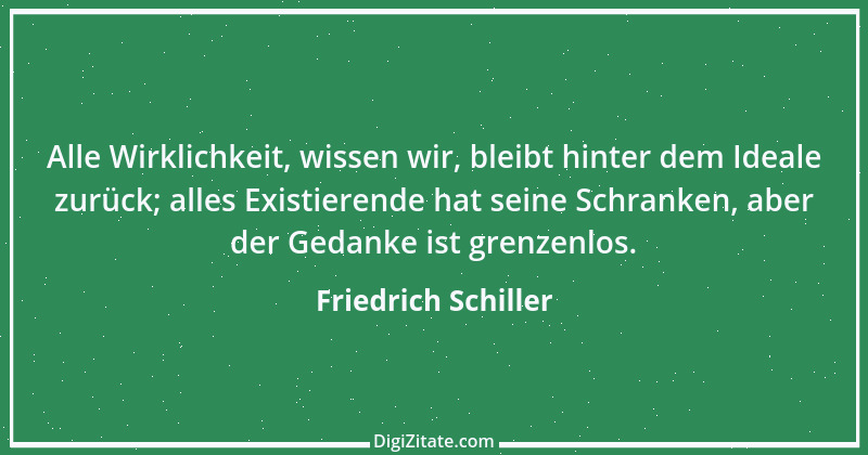 Zitat von Friedrich Schiller 832