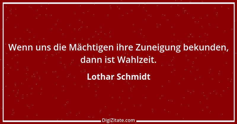 Zitat von Lothar Schmidt 11