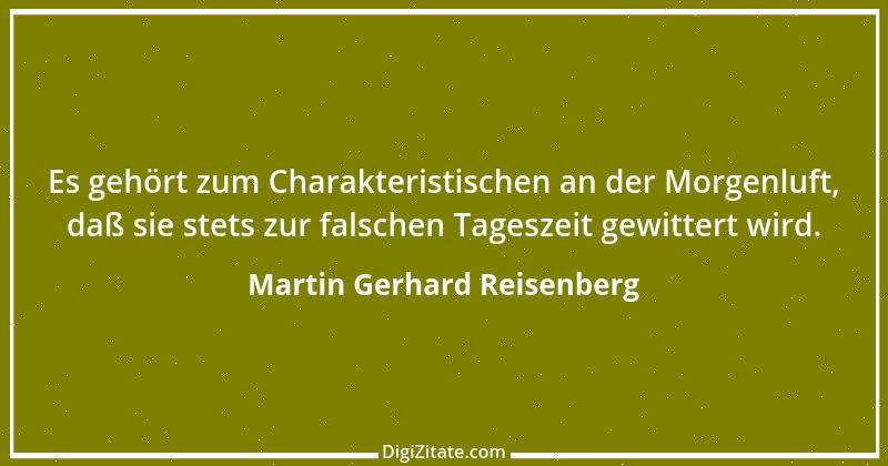 Zitat von Martin Gerhard Reisenberg 2630