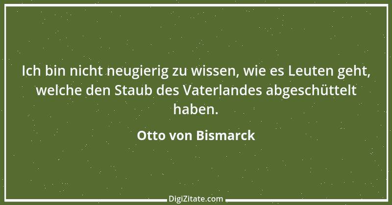 Zitat von Otto von Bismarck 13