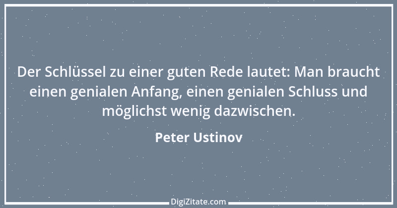 Zitat von Peter Ustinov 2