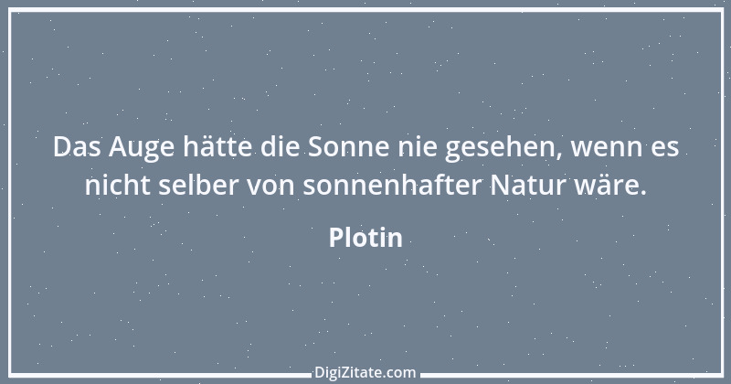 Zitat von Plotin 4