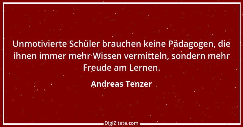 Zitat von Andreas Tenzer 128