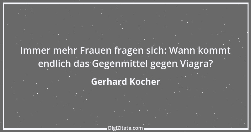 Zitat von Gerhard Kocher 294