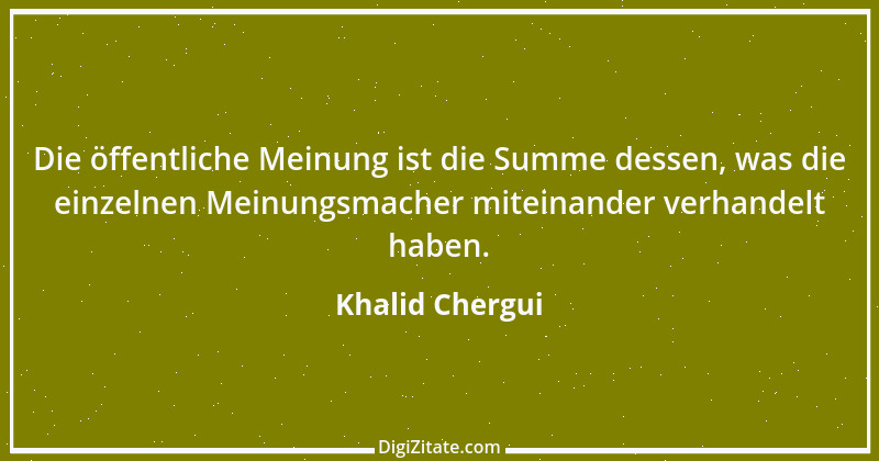 Zitat von Khalid Chergui 13