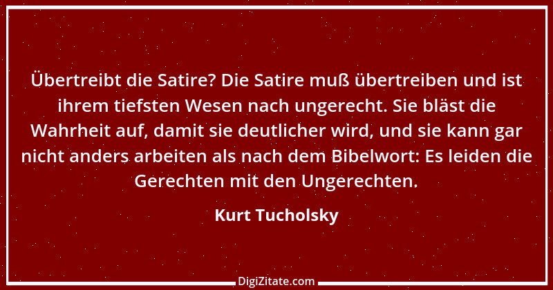 Zitat von Kurt Tucholsky 326