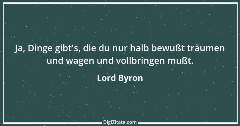 Zitat von Lord Byron 11