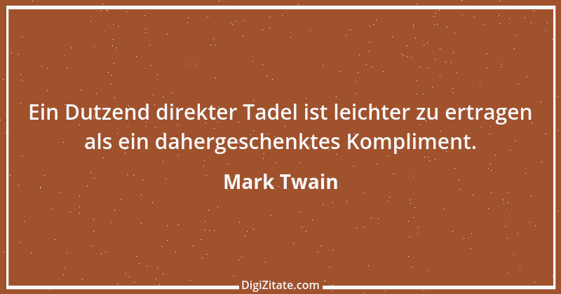 Zitat von Mark Twain 192