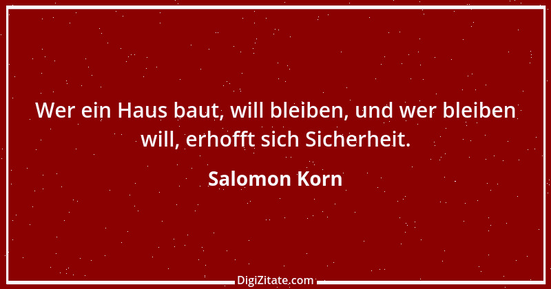 Zitat von Salomon Korn 1