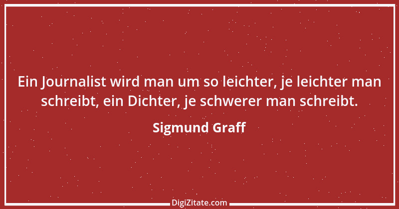 Zitat von Sigmund Graff 91