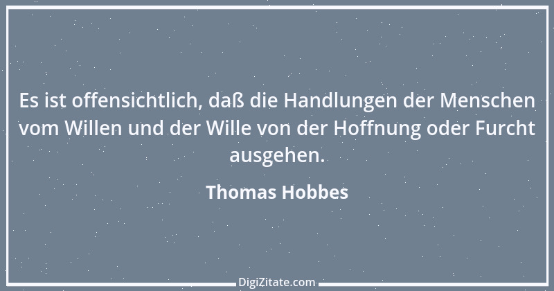 Zitat von Thomas Hobbes 48