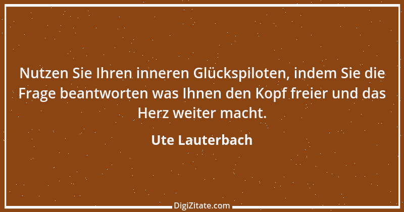 Zitat von Ute Lauterbach 75