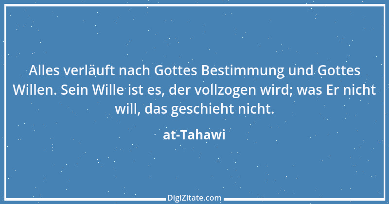 Zitat von at-Tahawi 1