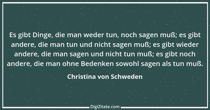 Zitat von Christina von Schweden 48