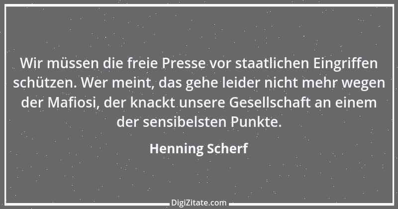 Zitat von Henning Scherf 2