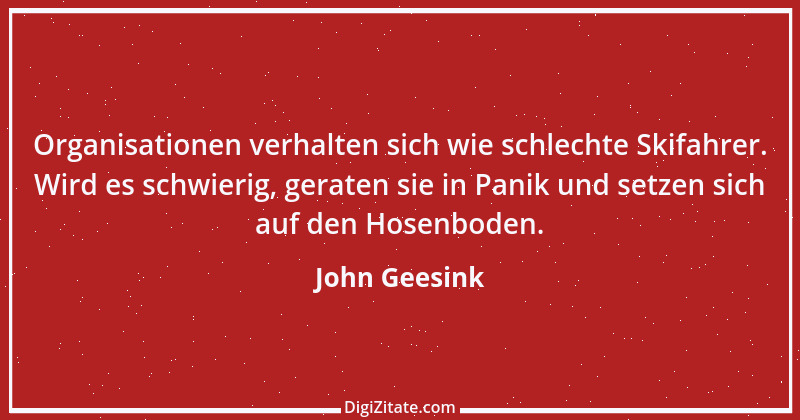 Zitat von John Geesink 1