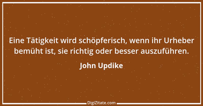 Zitat von John Updike 9