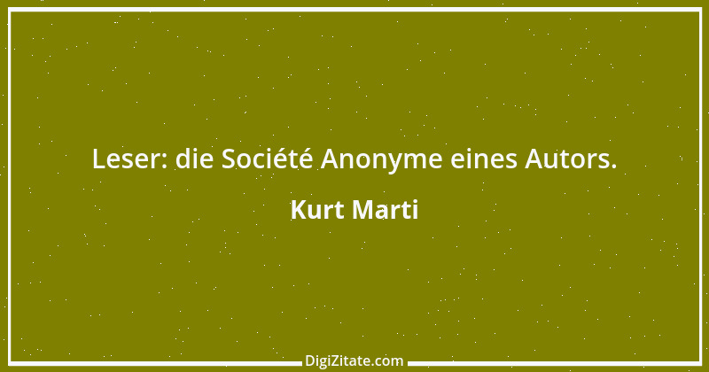 Zitat von Kurt Marti 109