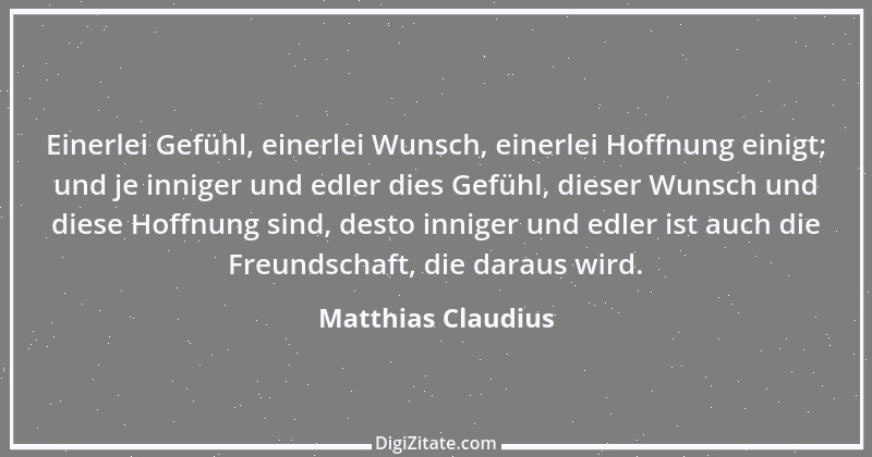 Zitat von Matthias Claudius 14