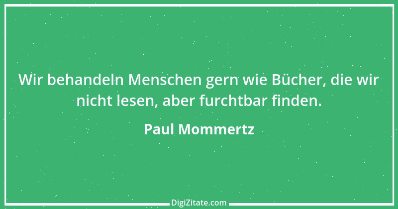 Zitat von Paul Mommertz 38