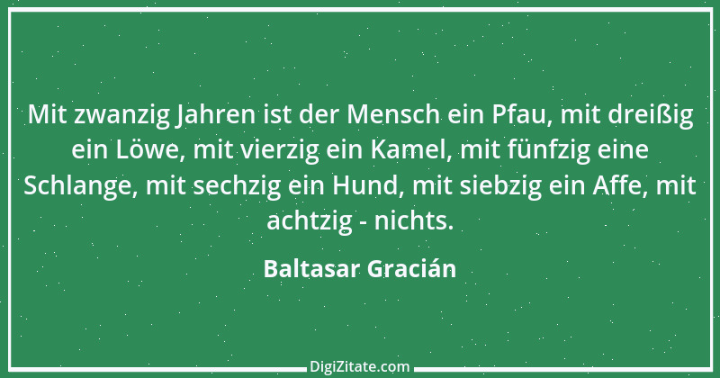 Zitat von Baltasar Gracián 122