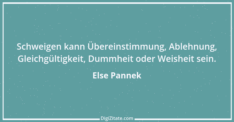 Zitat von Else Pannek 70