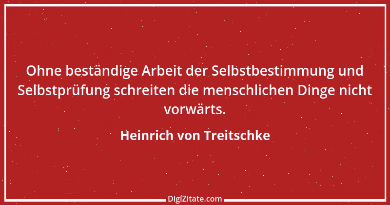 Zitat von Heinrich von Treitschke 26