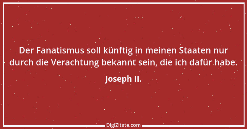 Zitat von Joseph II. 1