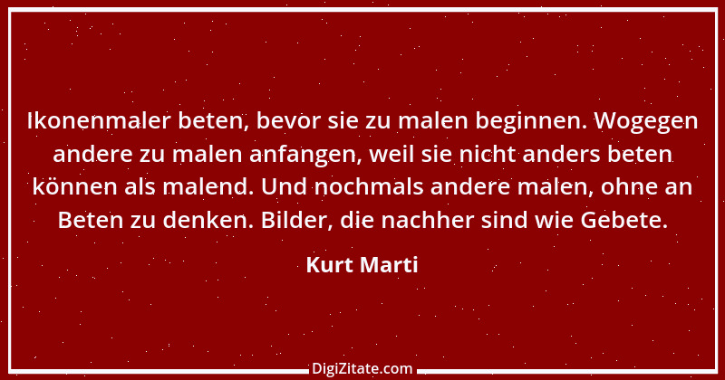 Zitat von Kurt Marti 110