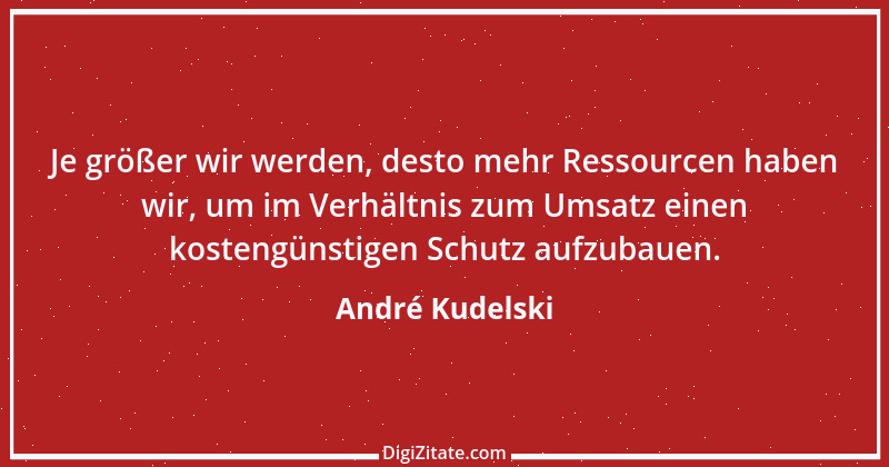 Zitat von André Kudelski 1