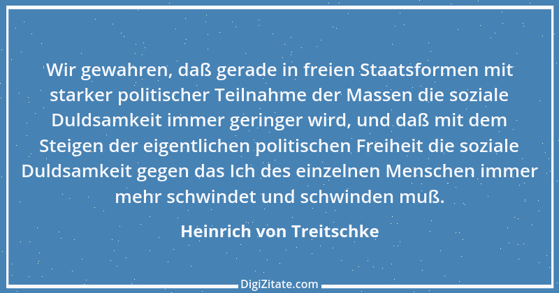 Zitat von Heinrich von Treitschke 27