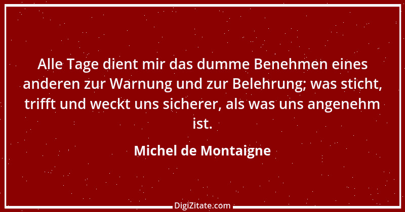 Zitat von Michel de Montaigne 6