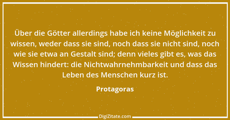 Zitat von Protagoras 1