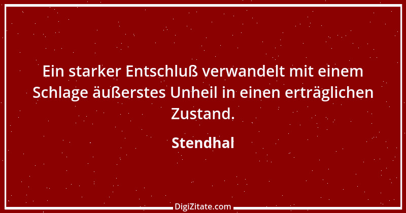 Zitat von Stendhal 288