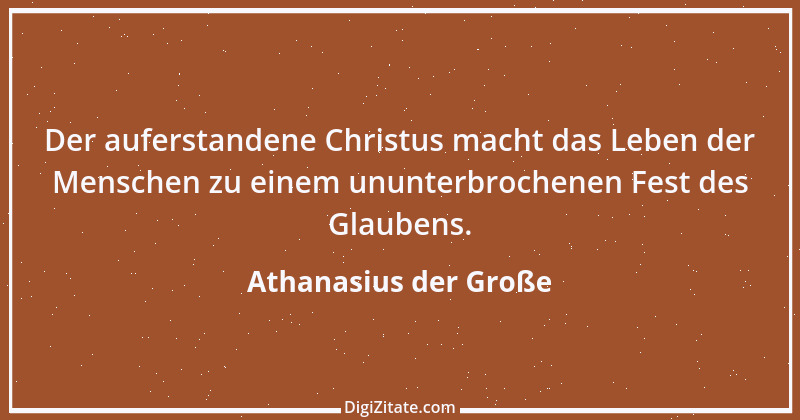 Zitat von Athanasius der Große 1