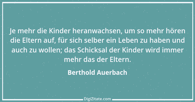 Zitat von Berthold Auerbach 164