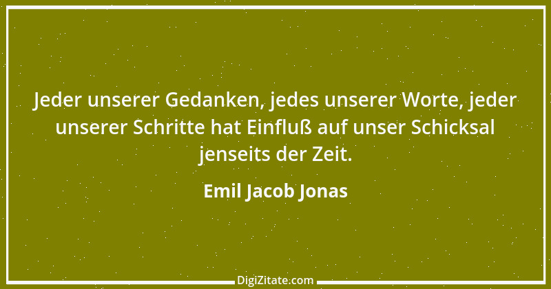 Zitat von Emil Jacob Jonas 1